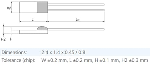 Innovative Sensor Technology PW Series Platinum RTD Temperature